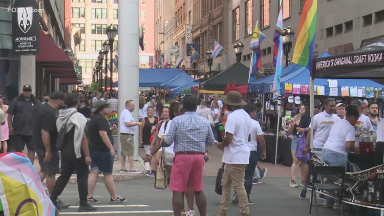 Crowds pack Hartford for 13th annual Pride Festival