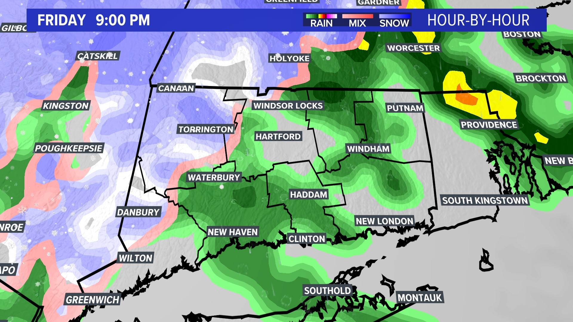 Nor'easter Impacts Connecticut With Snow, Rain, Wind | Fox61.com