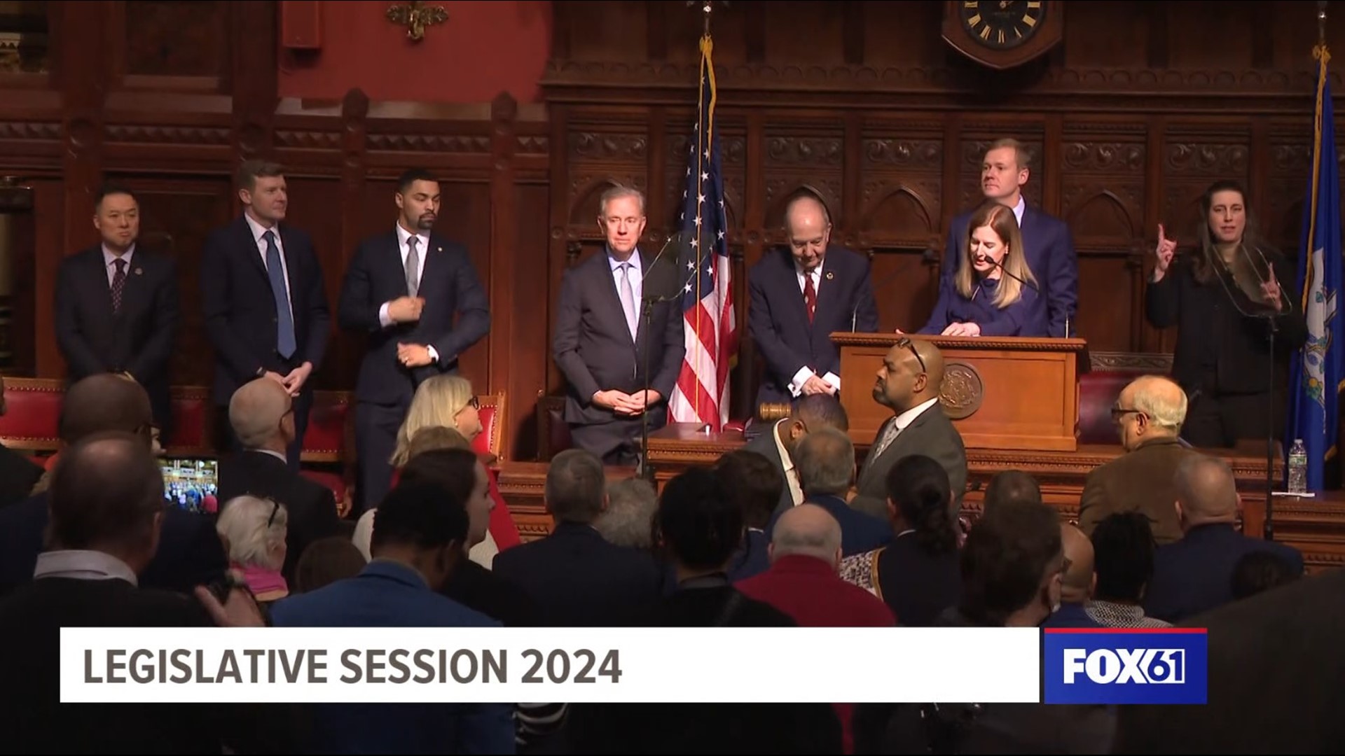 Host Emma Wulfhorst heads to the Connecticut Capitol to catch up with legislative leadership and advocates as the 2024 session starts.