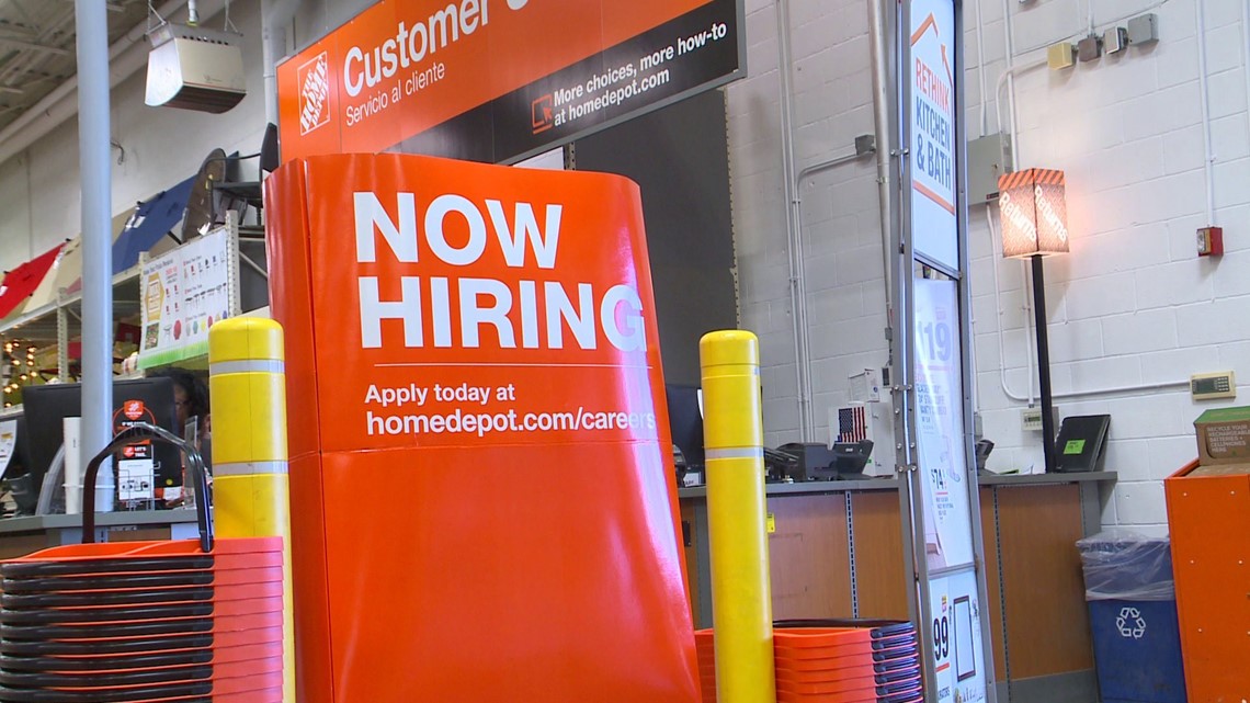 Home Depot hosts hiring event, looks to hire hundreds of associates