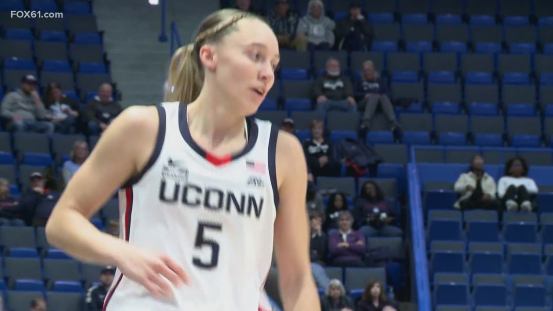 UConn Women's Basketball Team Wins Against Trojans 80-73 | Fox61.com