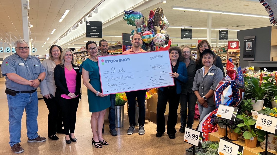 Conn. Stop & Shop donates 10,000 to St. Jude's