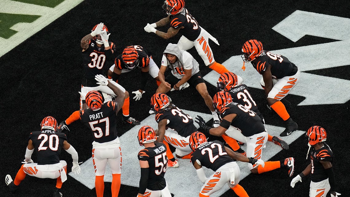 Super Bowl: Bengals hit with unusual penalty vs Rams as player in  flip-flops invades pitch, NFL, Sport