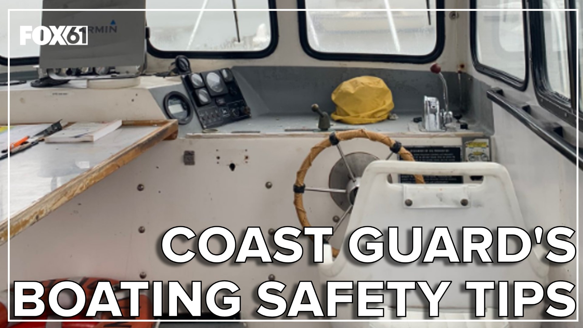 Members of the Coast Guard Auxiliary in Milford reminded boaters Friday to remember basic life-saving tips when out on the water.