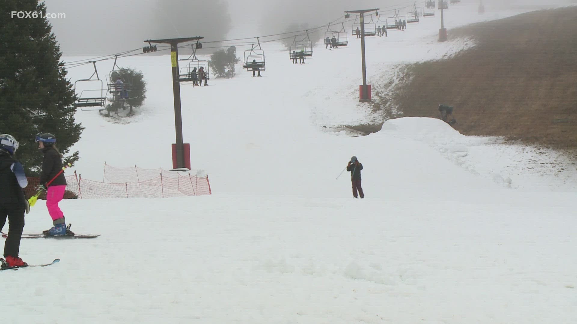 Ski Sundown has been hard at work making sure the slopes are ready for the season despite no fallen snow.