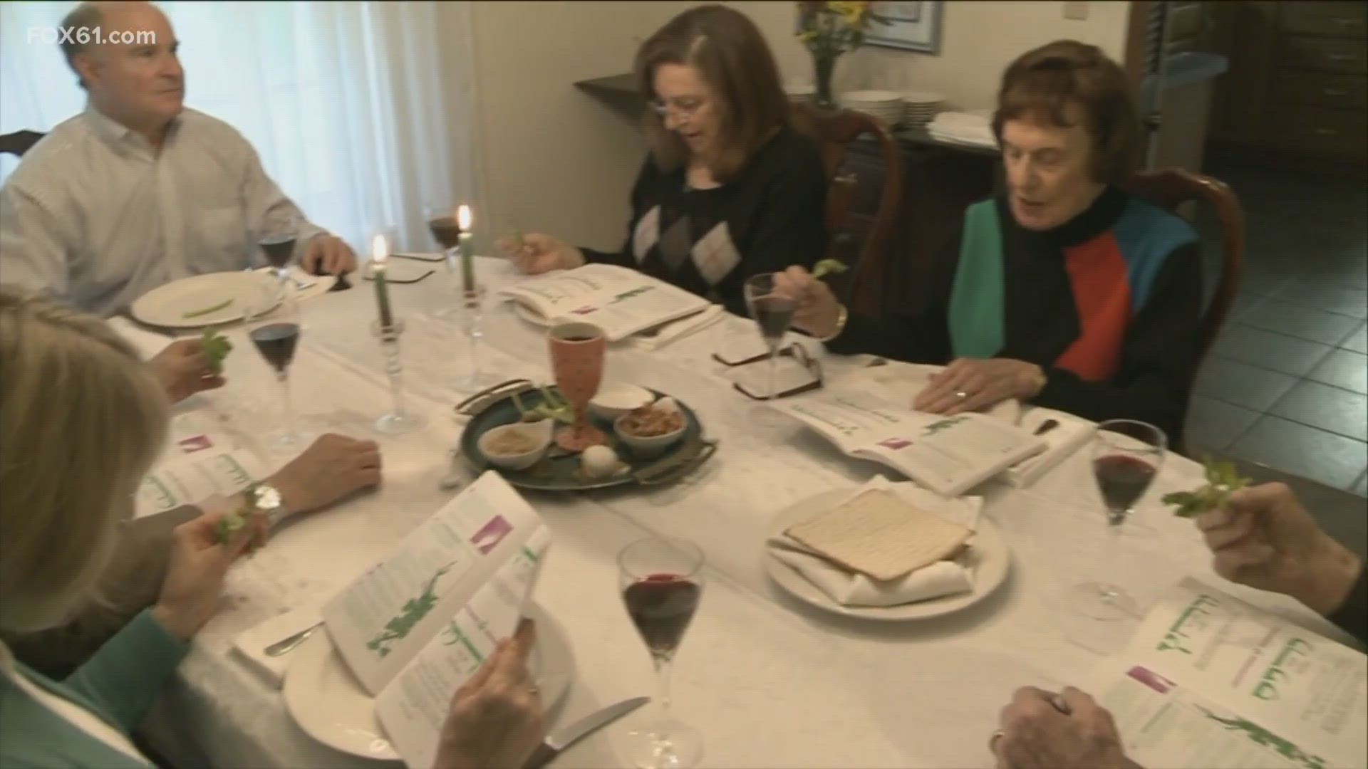 Passover, which begins Wednesday, April 5, is celebrated with a Seder. Serving matzah and wine, among other traditions.