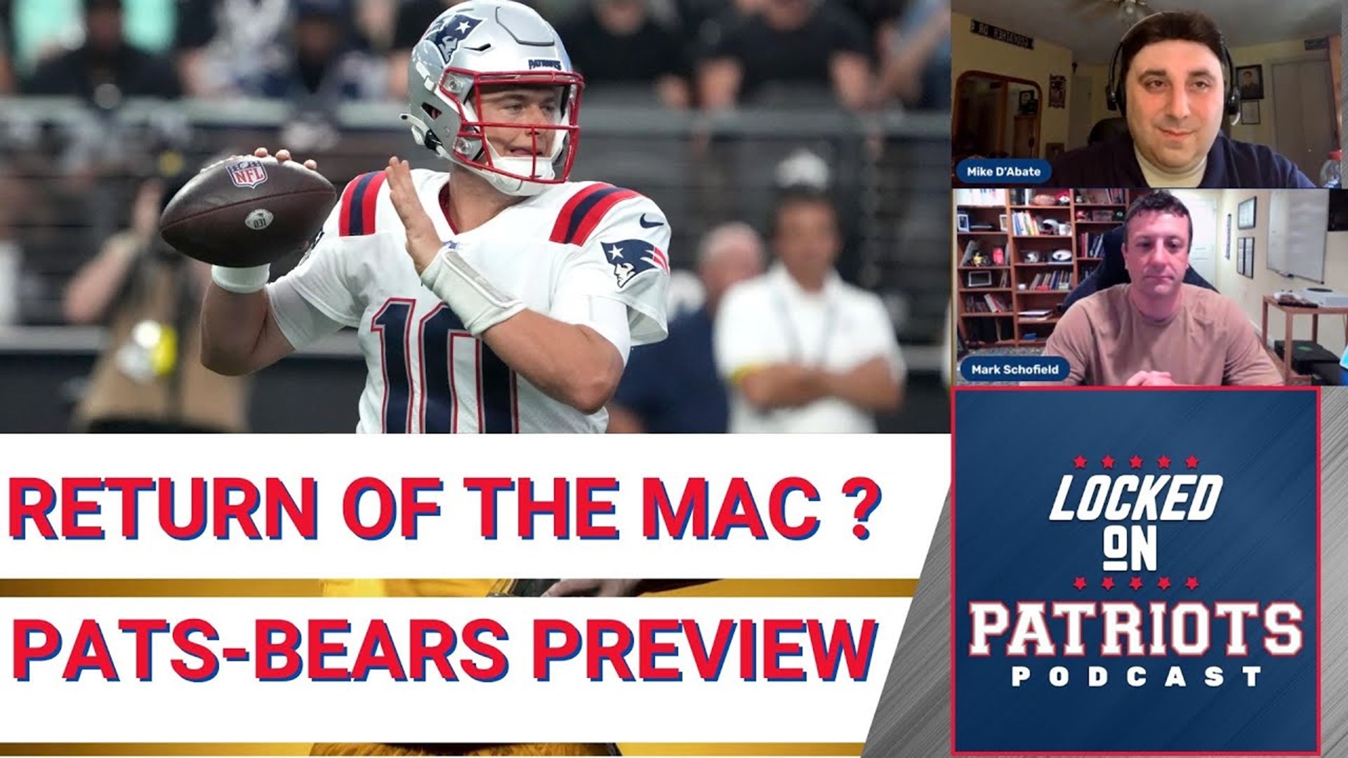 As the New England Patriots prepare to take on the Chicago Bears on Monday night, fans and media alike are wondering which quarterback will be starting under center.