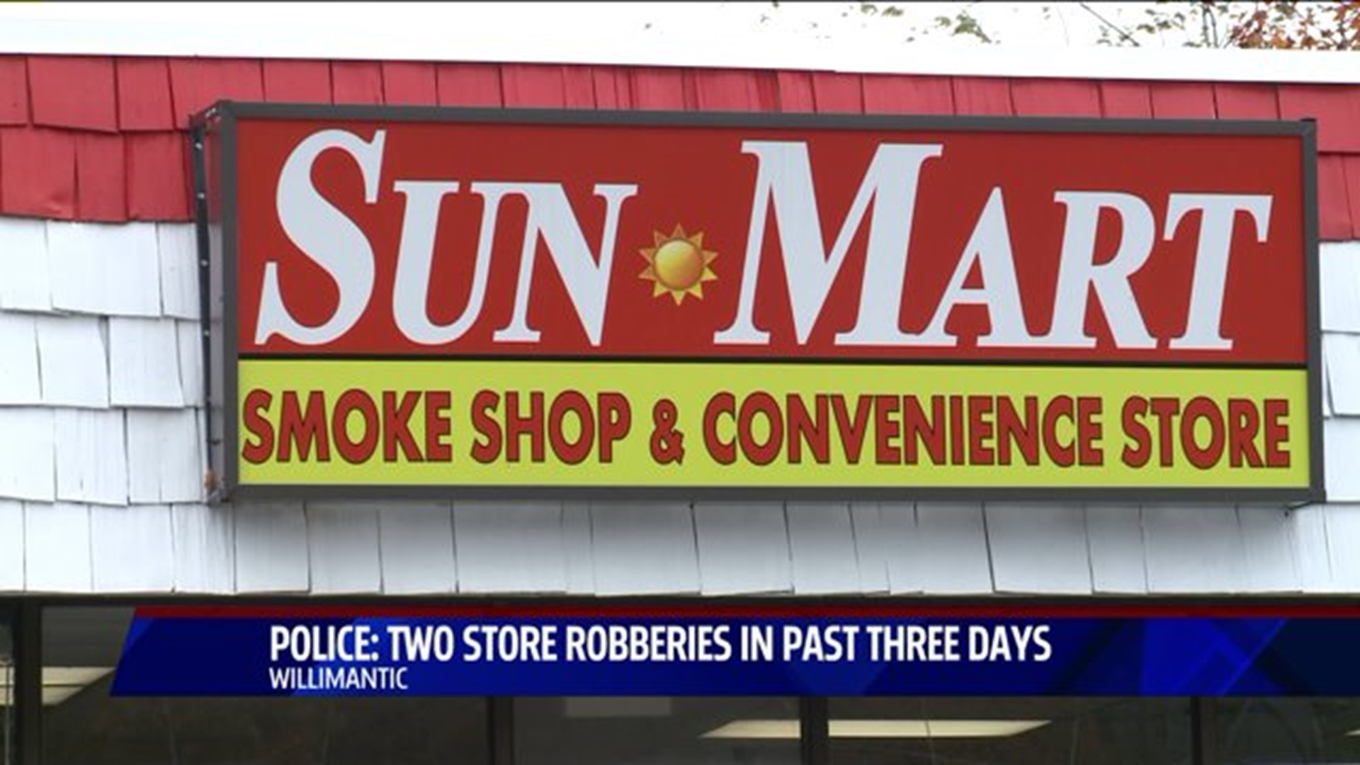 Willimantic store robbed in third hold up this weekend