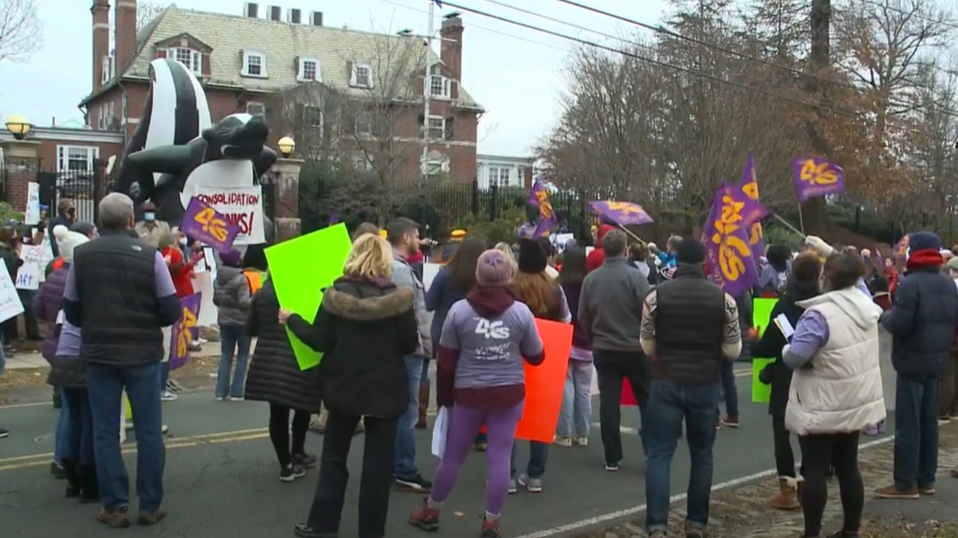 Students, faculty, and staff from CT's 12 community colleges are pushing back against the proposal to consolidate the schools into one institution with 12 branches.