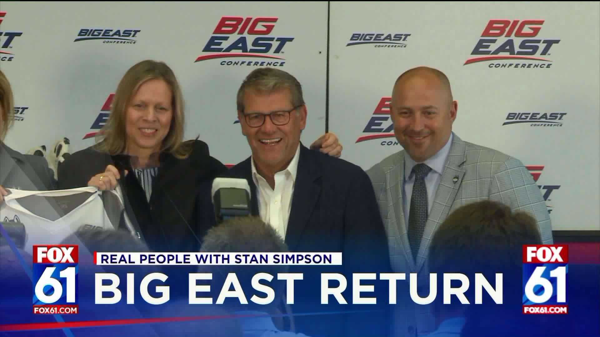 Real People with Stan Simpson - UConn Big East Dom Amore pt1