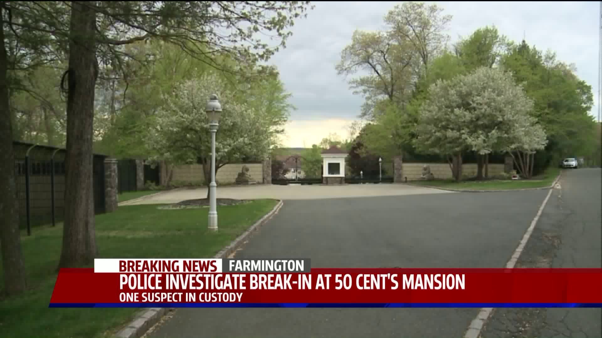 Police investigate breakin at 50 Cent`s mansion