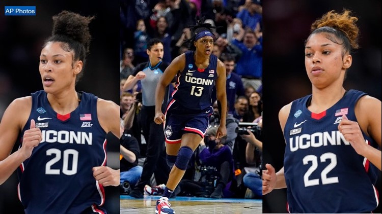 3 UConn women's basketball players selected in 2022 WNBA draft