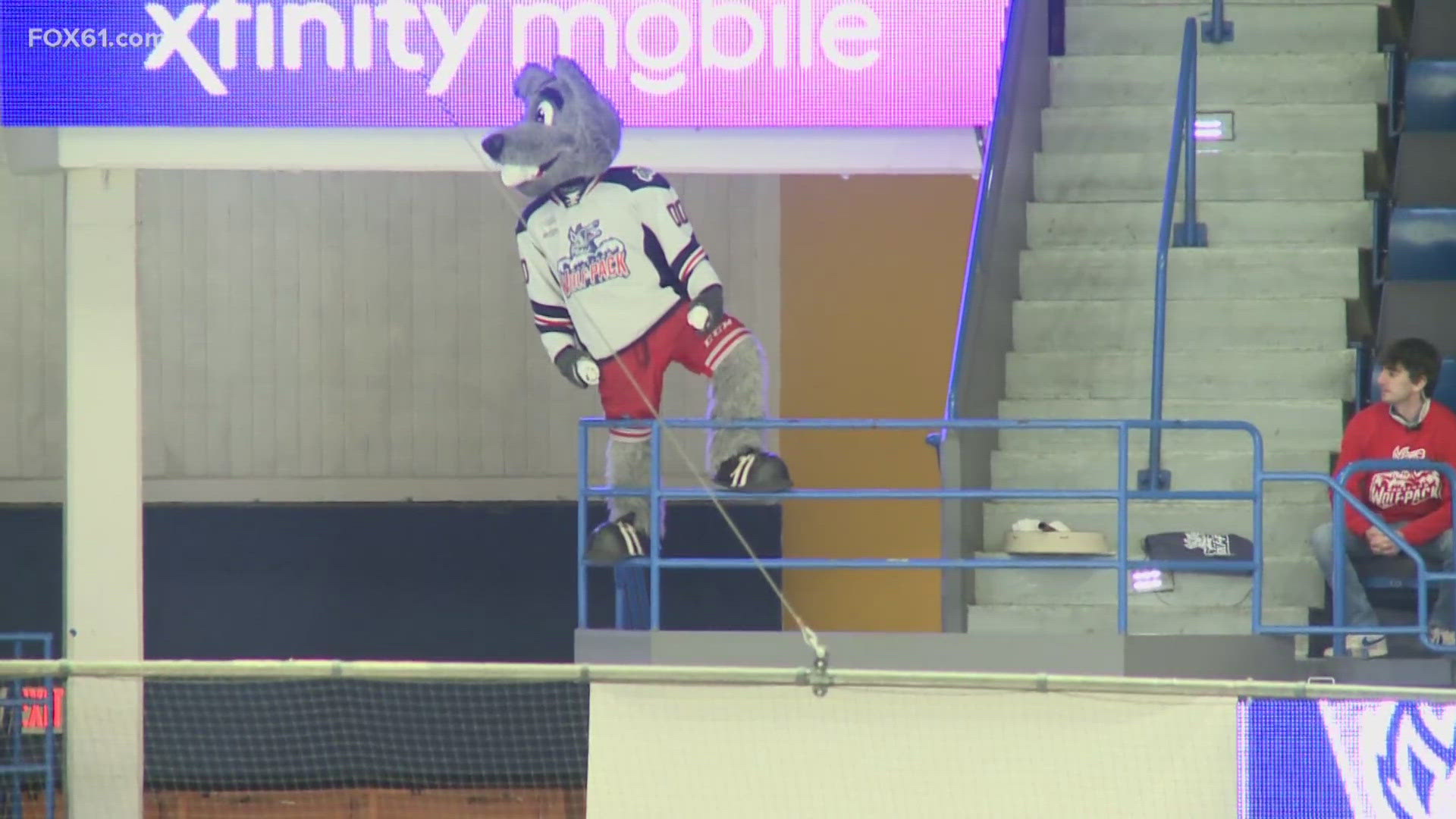 The team from Hartford beat the squad from Rockford, Ill. on Friday evening at the XL Center in downtown Hartford.