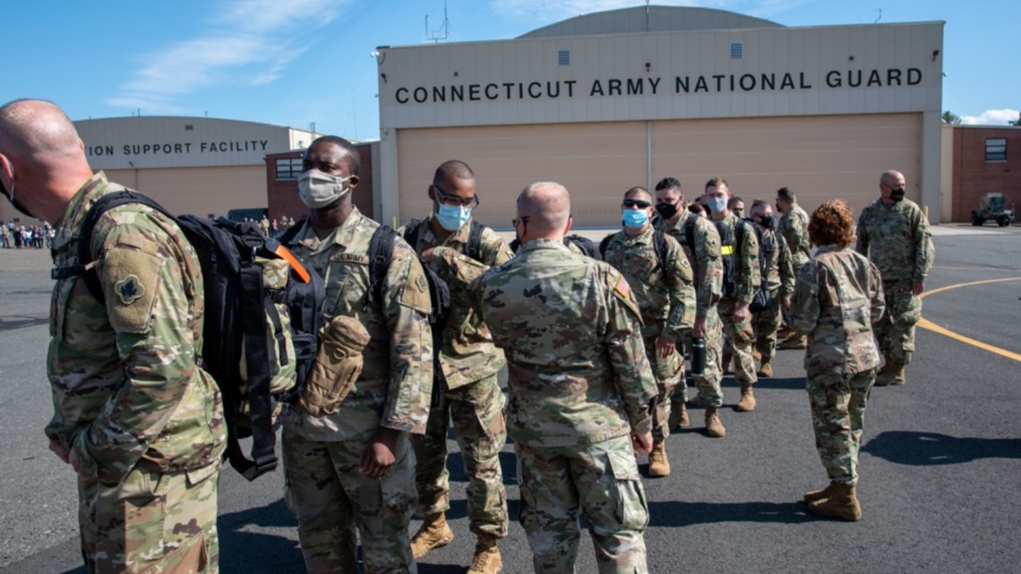 600 Connecticut National Guard deploy to Africa
