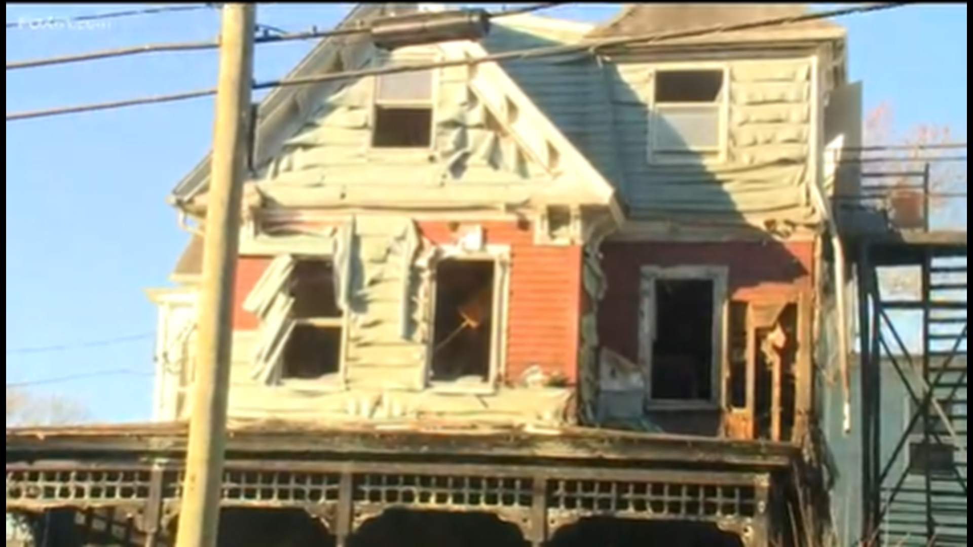 Two hospitalized, five displaced after house fire on Blackhall Street ...