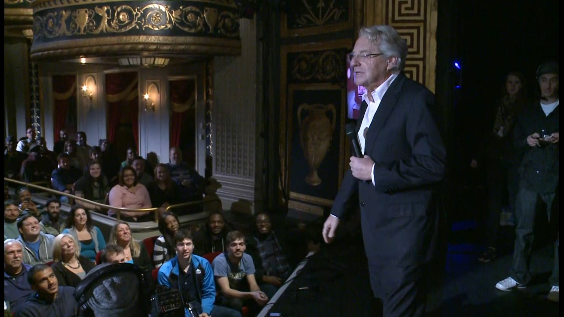 Take a look back at Jerry Springer's visit to the Palace Theatre in Waterbury.