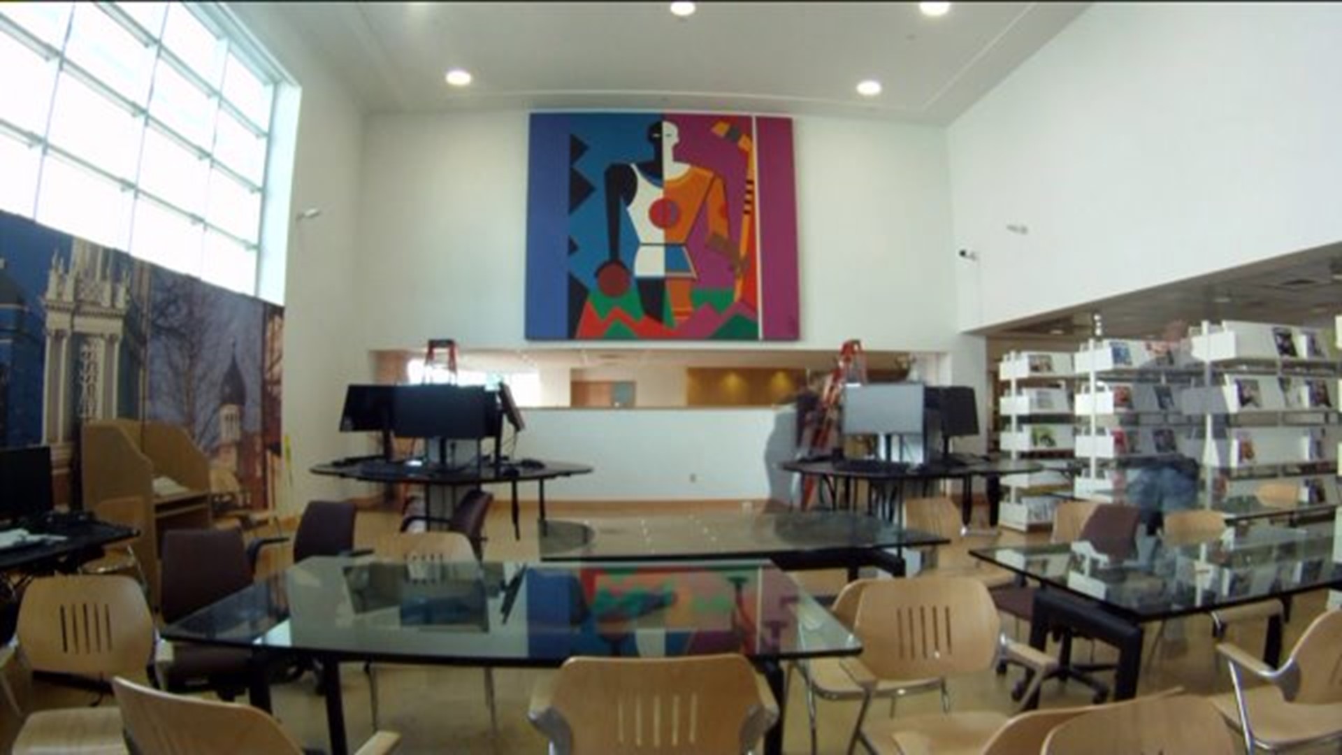 Two Murals Restored For Hartford Library