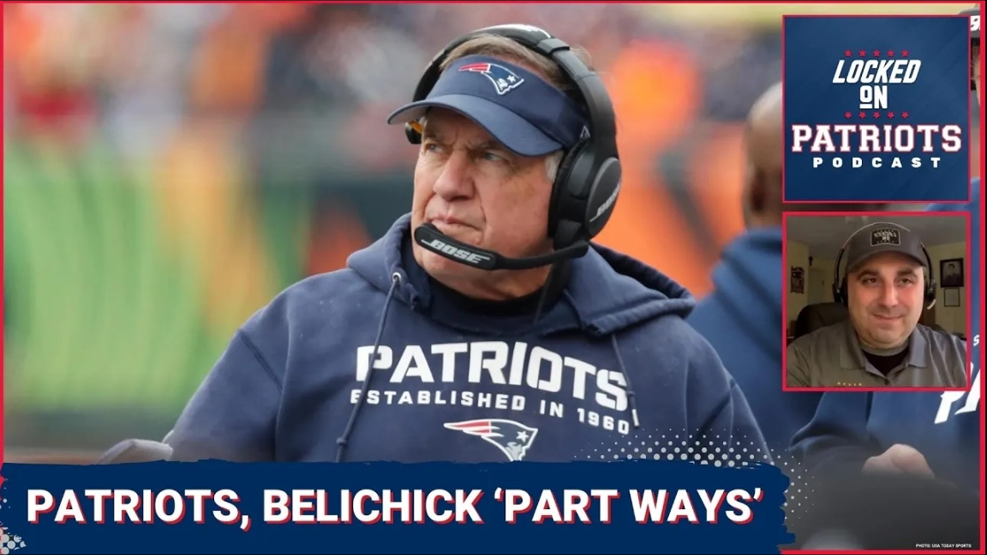 The New England Patriots and Bill Belichick have mutually agreed to part ways after 24 years together.