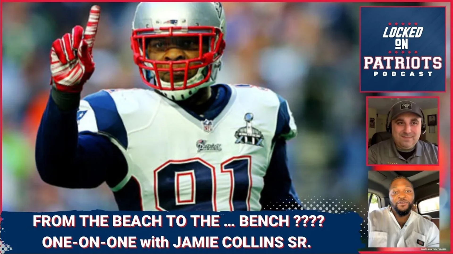 Former New England Patriots linebacker Jamie Collins, Sr. is one of the most dynamic athletes to wear a Pats jersey during coach Bill Belichick’s tenure in Foxboro.
