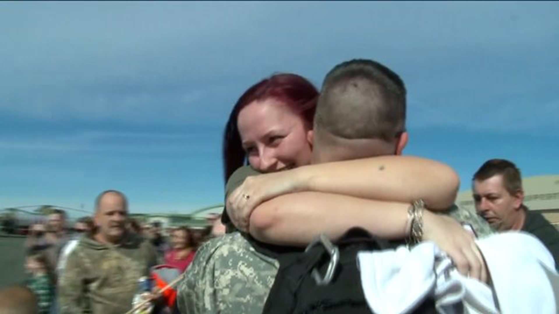 Troops come home from Kosovo