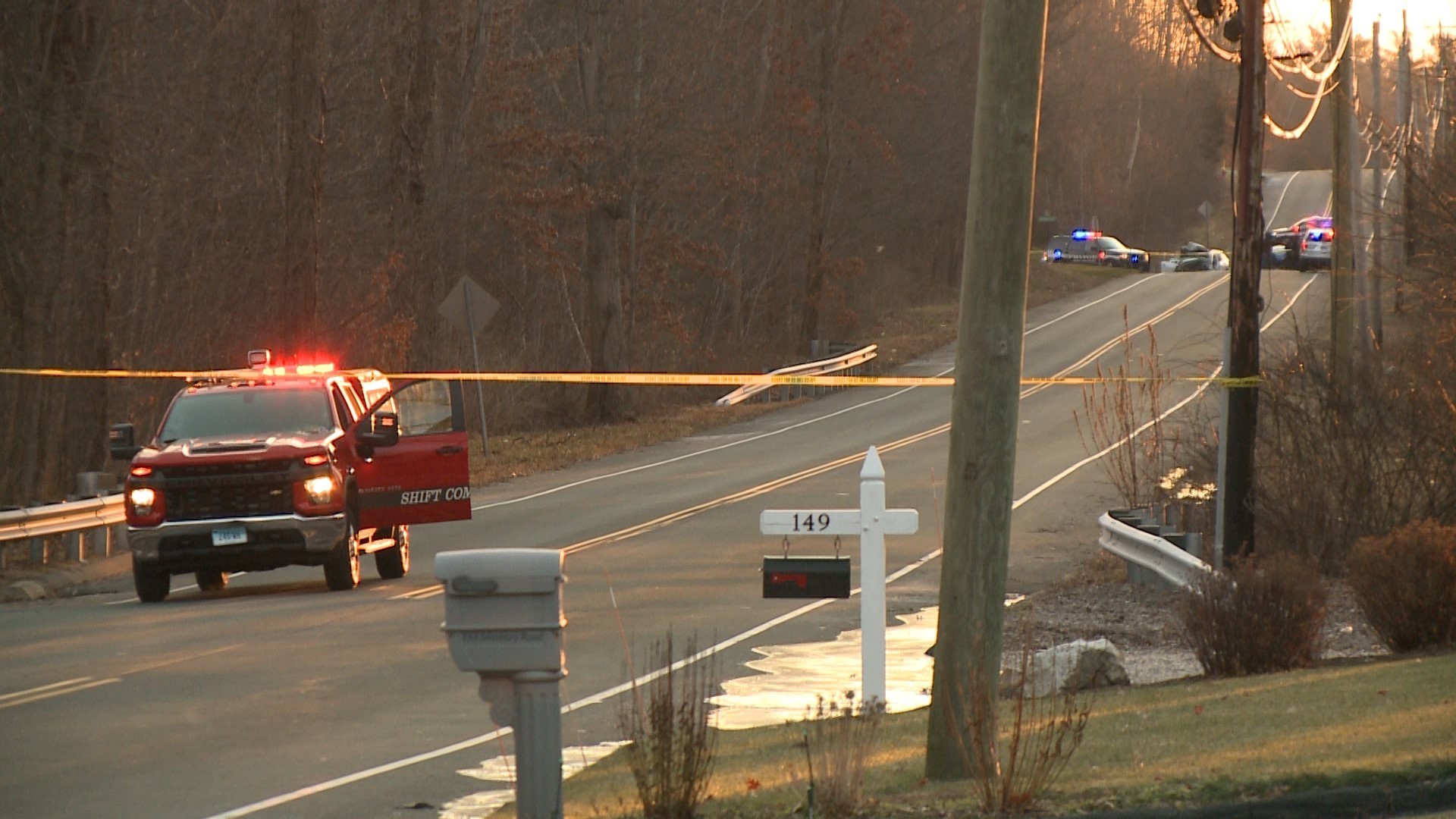 A two-car collision left three people dead in West Hartford on Christmas Day, police said. One of the victims was a 17-year-old student from Canton High School