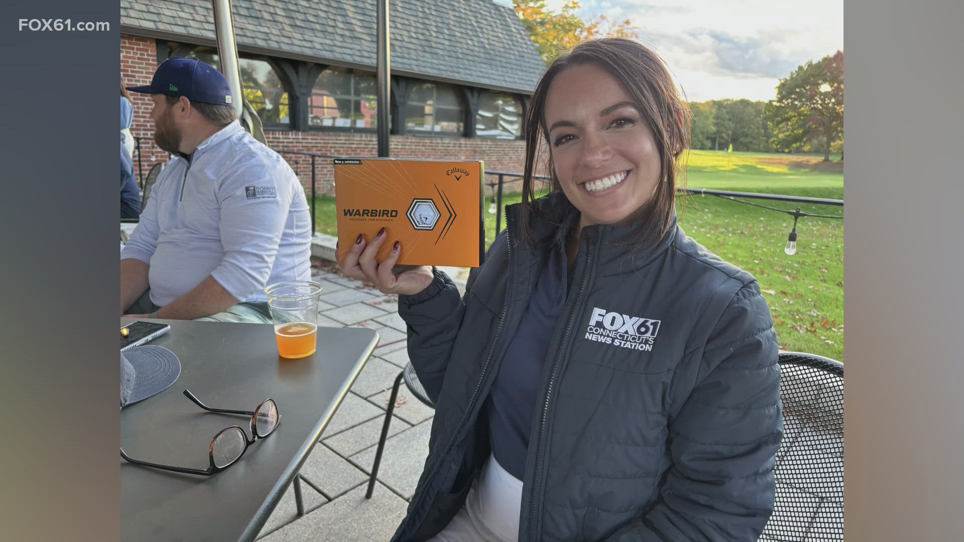 FOX61's Keith McGilvery and Rachel Piscitelli hit the links to help raise $150K for Covenant Prep.