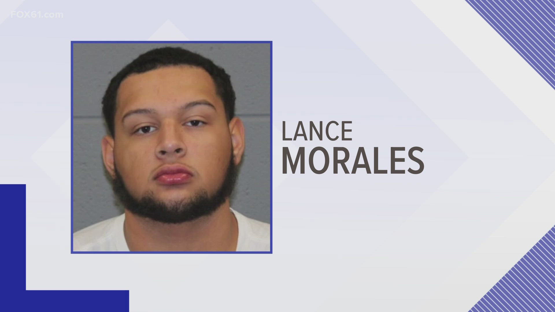 Lance Morales, 23, of Waterbury, is to be considered armed and dangerous. Anyone who sees him should not approach him and instead call 911.