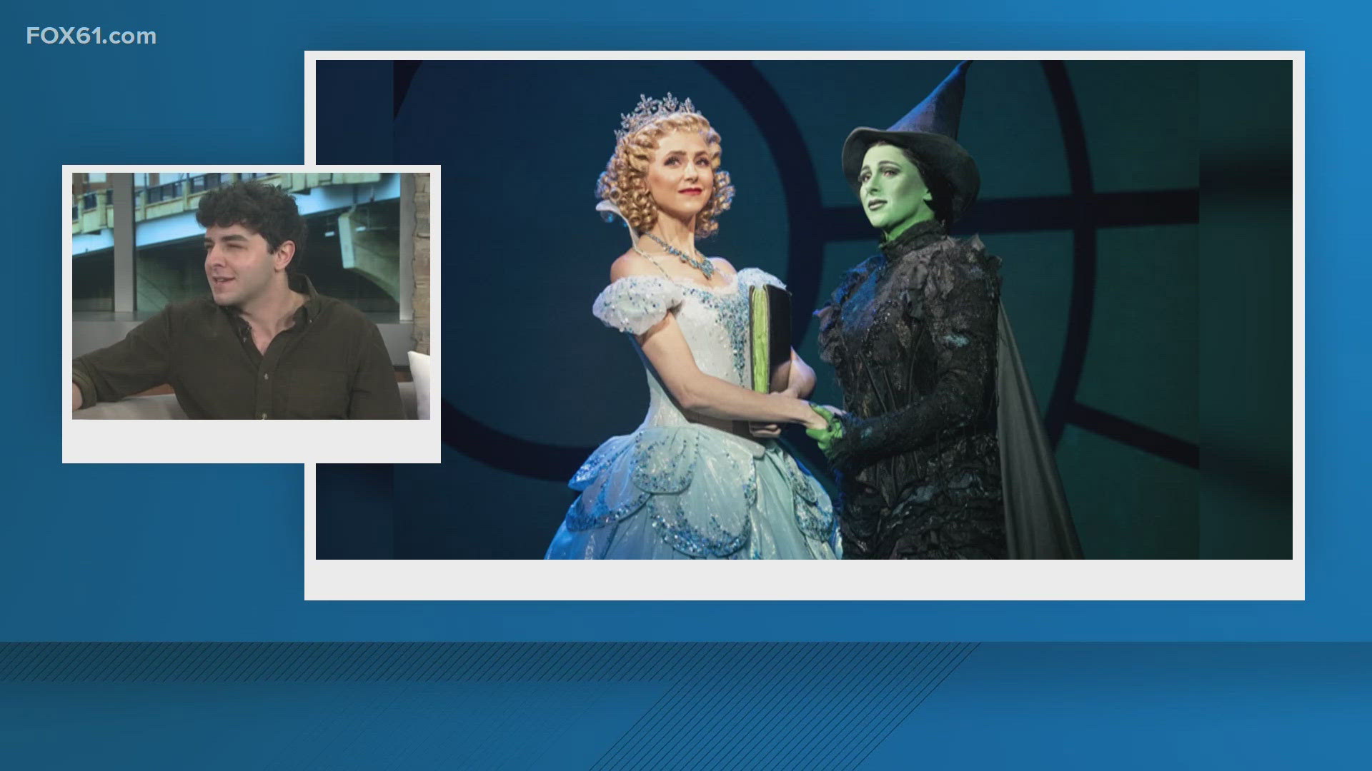 Kyle McArthur, a Connecticut native, plays the role of Boq in the Wicked national tour, now performing at The Bushnell in Hartford.