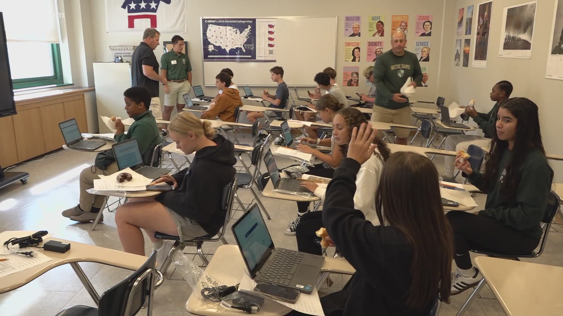 The school in West Haven has made a historic coeducation shift for the first time since 1946.