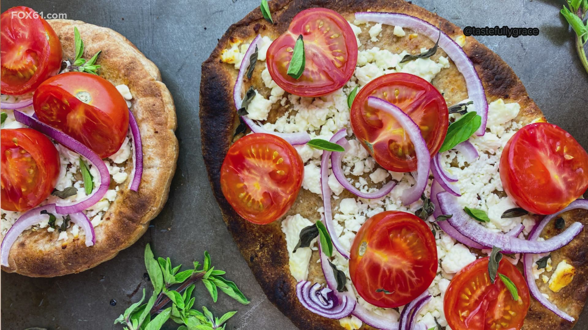 Learn how to make your own pita bread pizzas!