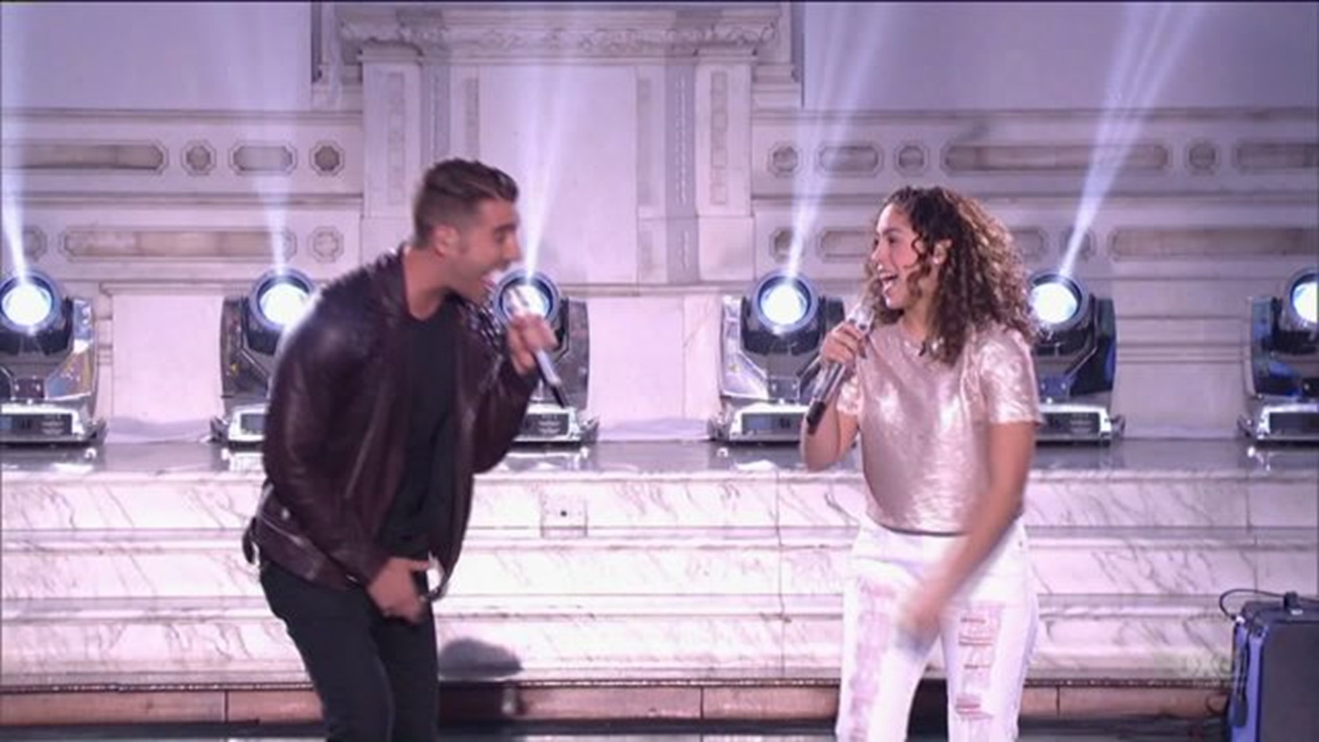 Nick Fradiani performs hit single `Beautiful Life` with current contestant