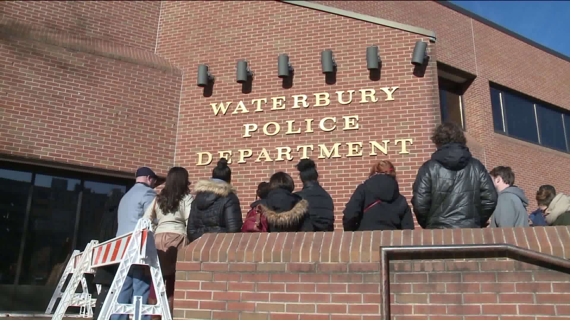 Family and community activists demand answers from Waterbury Police after shooting