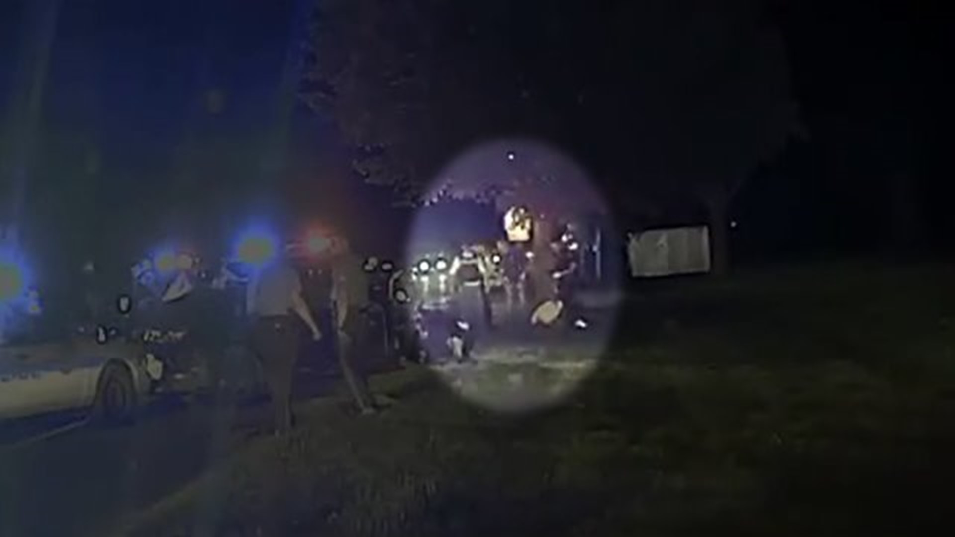 Hartford police stomping caught on dashcam