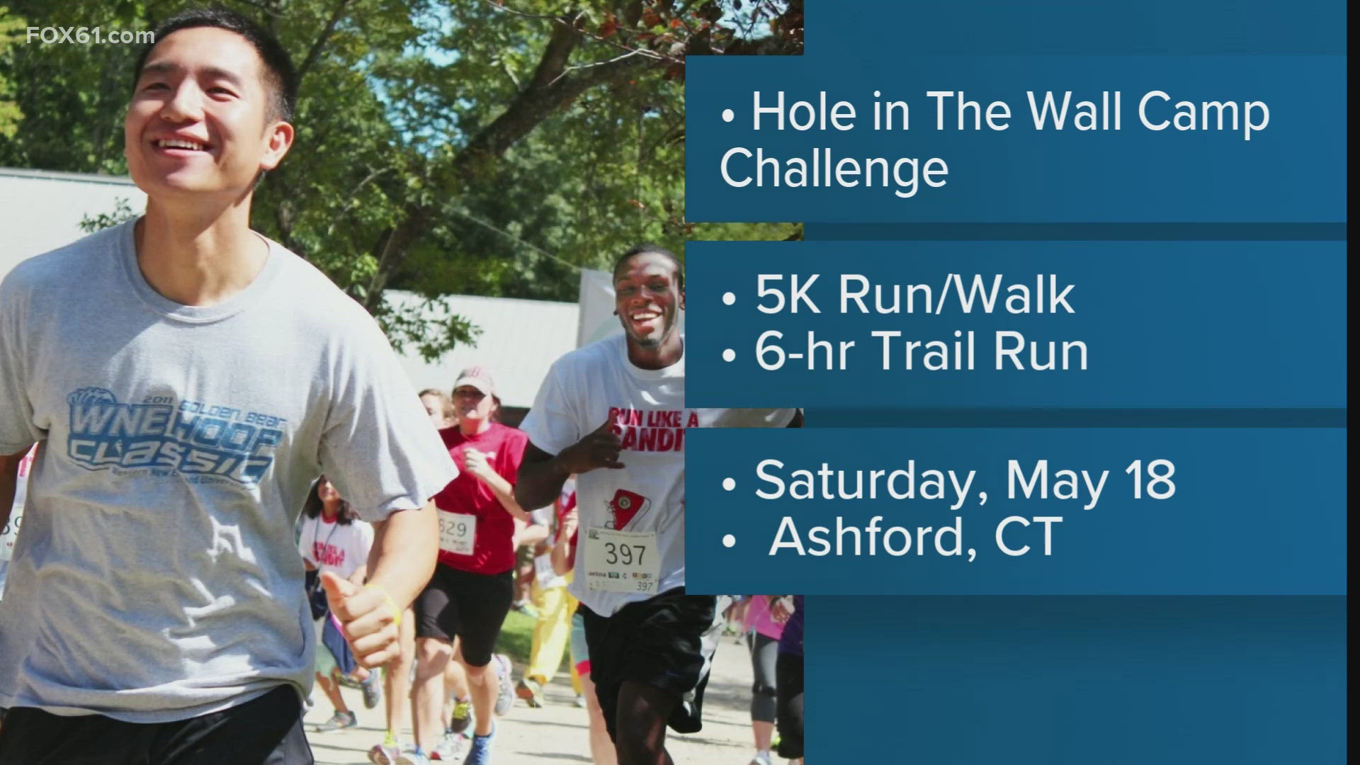 Calling all runners and walkers! Make your miles court at the 16th Annual Camp Challenge! This event finishes with a fun festival with food, fun, and live music.
