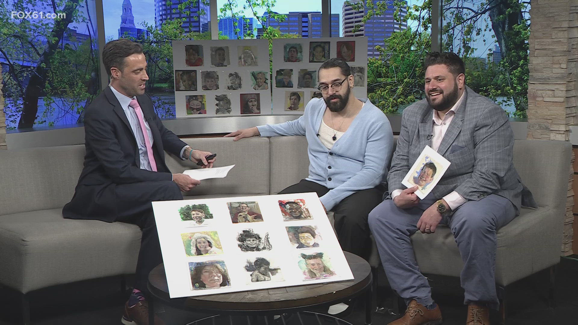 Artist Jerry Montoya reveals the month-long Portraits of Autism he painted for each day of the month of April.