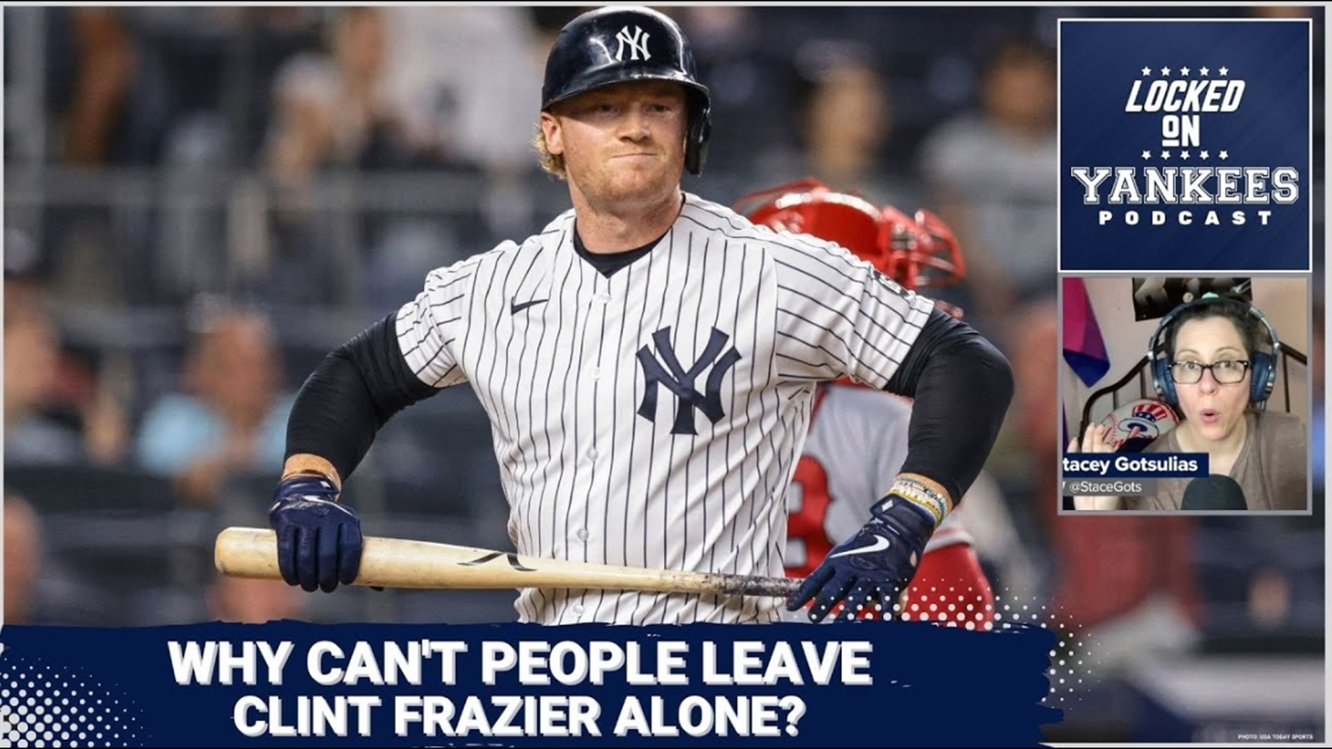 Why can't people leave Clint Frazier alone? Stacey discusses a Twitter incident this past Saturday that references a fight Frazier had with beat writer Randy Miller.