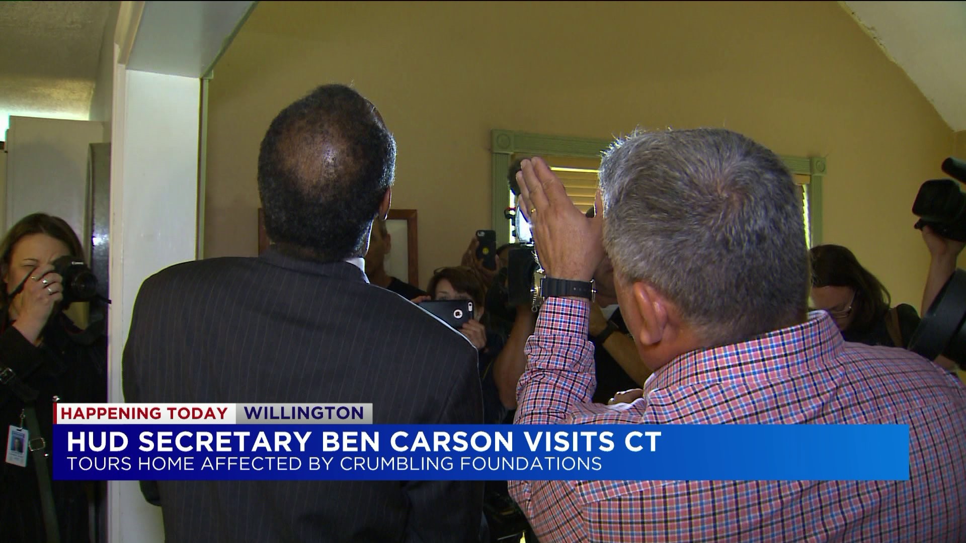 Carson visits CT