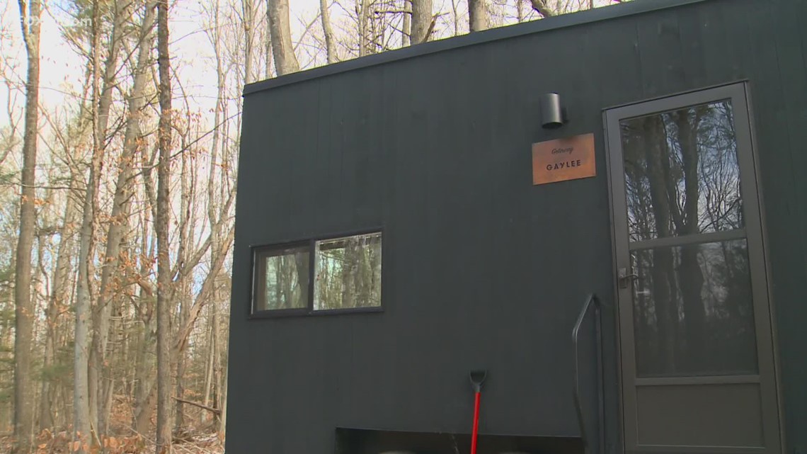 Tiny cabin trend arrives in rural Connecticut