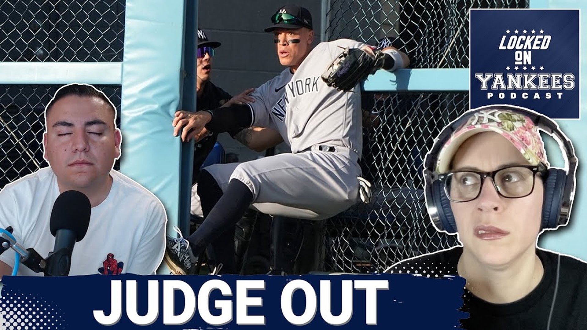 Aaron Judge New York Y Sunglasses WHT