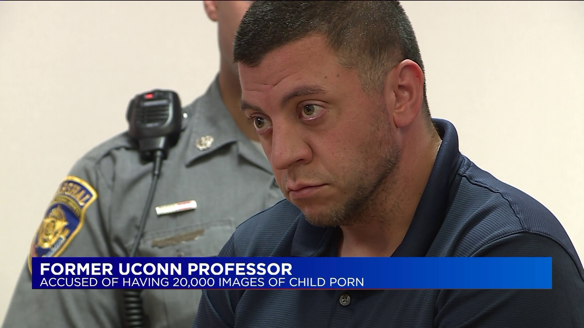 EXCLUSIVE: Former UConn instructor in court on child pornography charges
