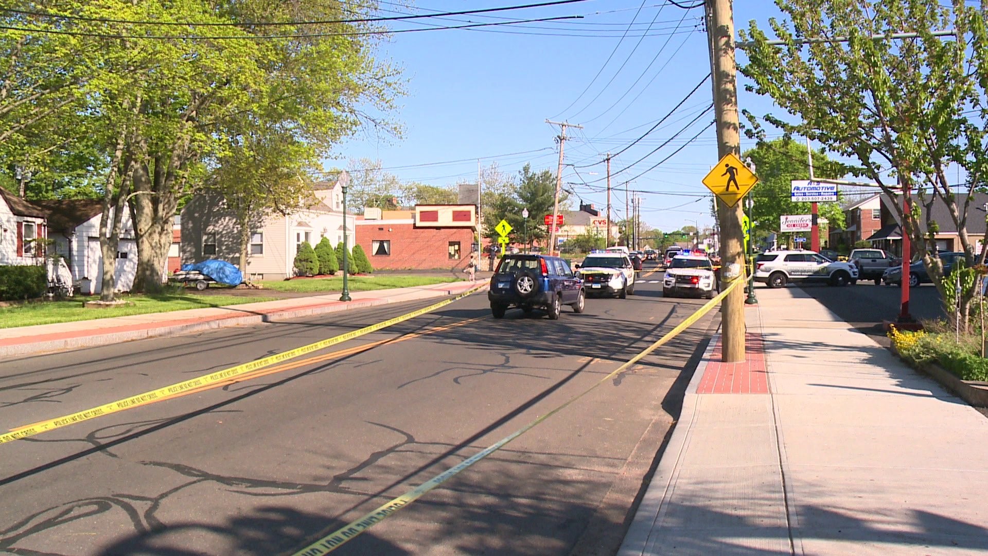 Kid hit by car in East Haven