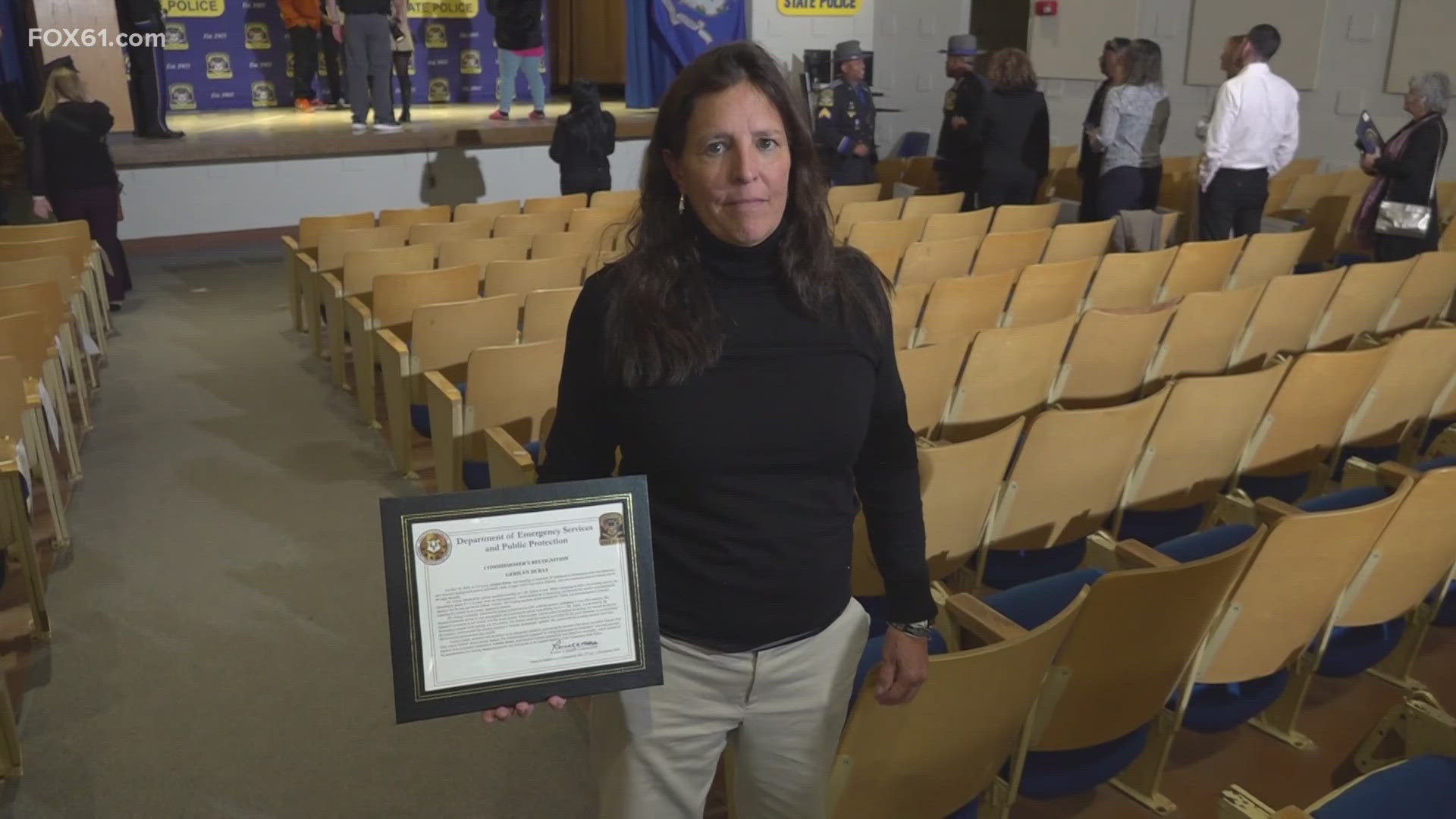 The Connecticut State Police held their annual awards ceremony, honoring state troopers, other law enforcement and civilians.