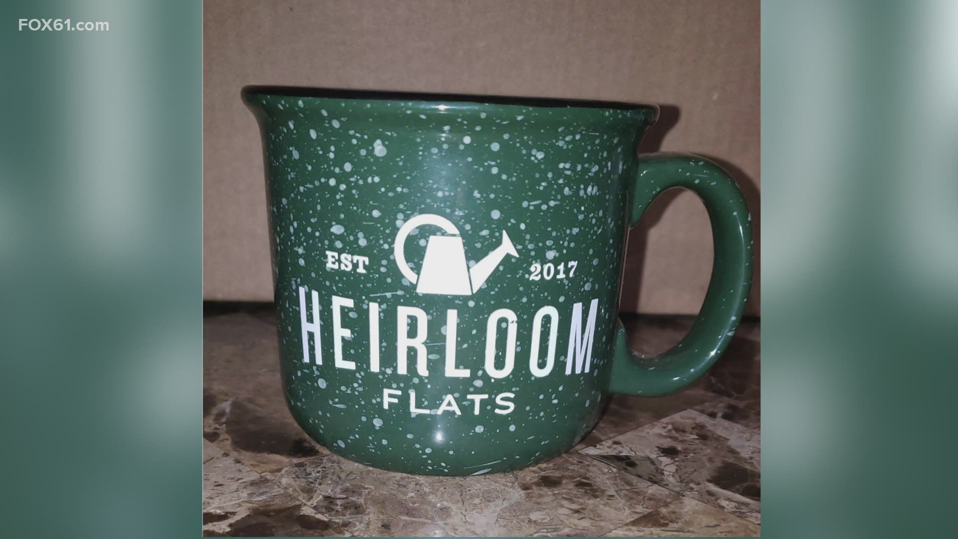 You can send a picture of your company's mug, post with the hashtag #share61 or email us at share61@fox61.com