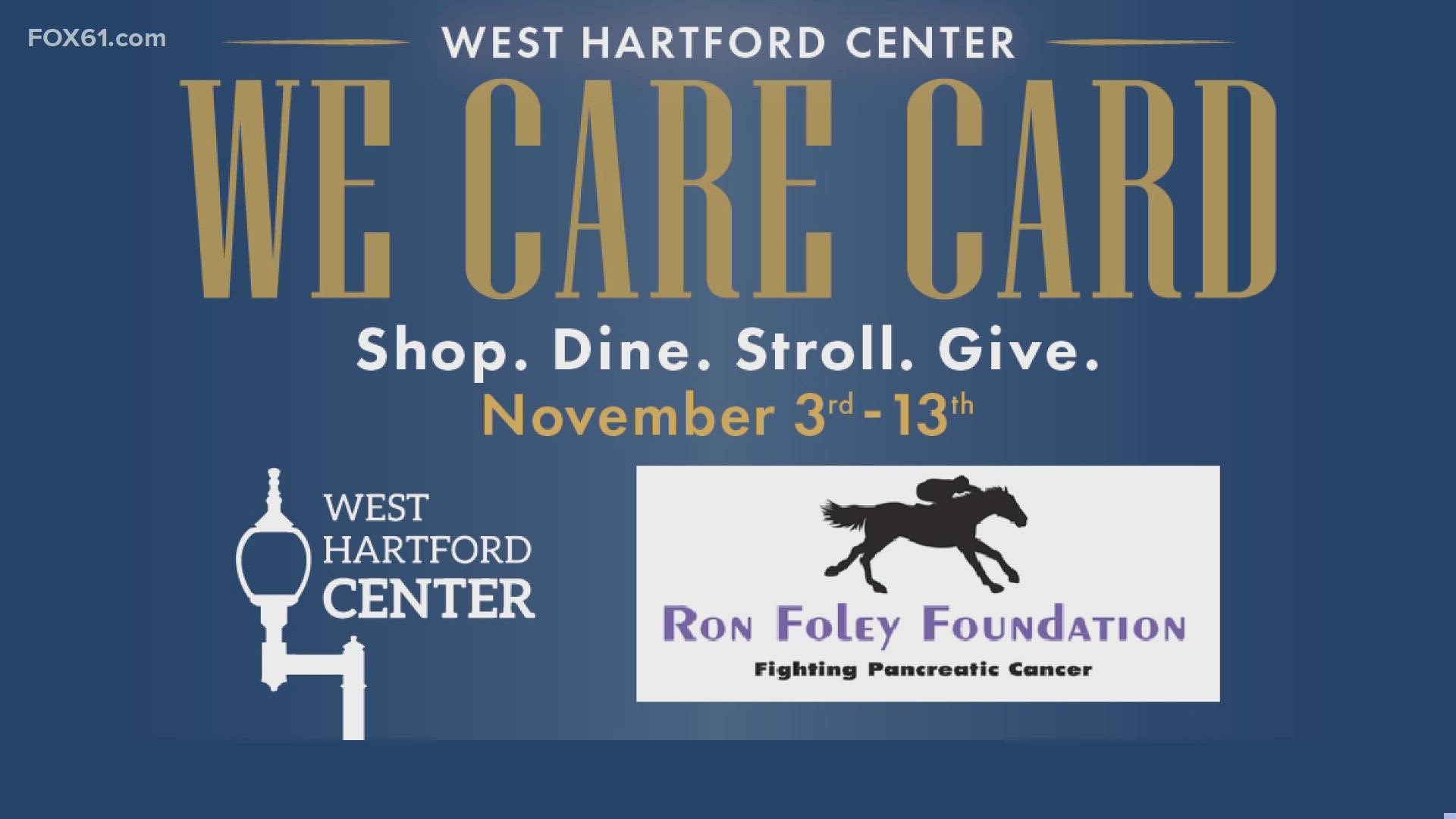 'We Care Card' benefits West Hartford businesses, cancer foundation