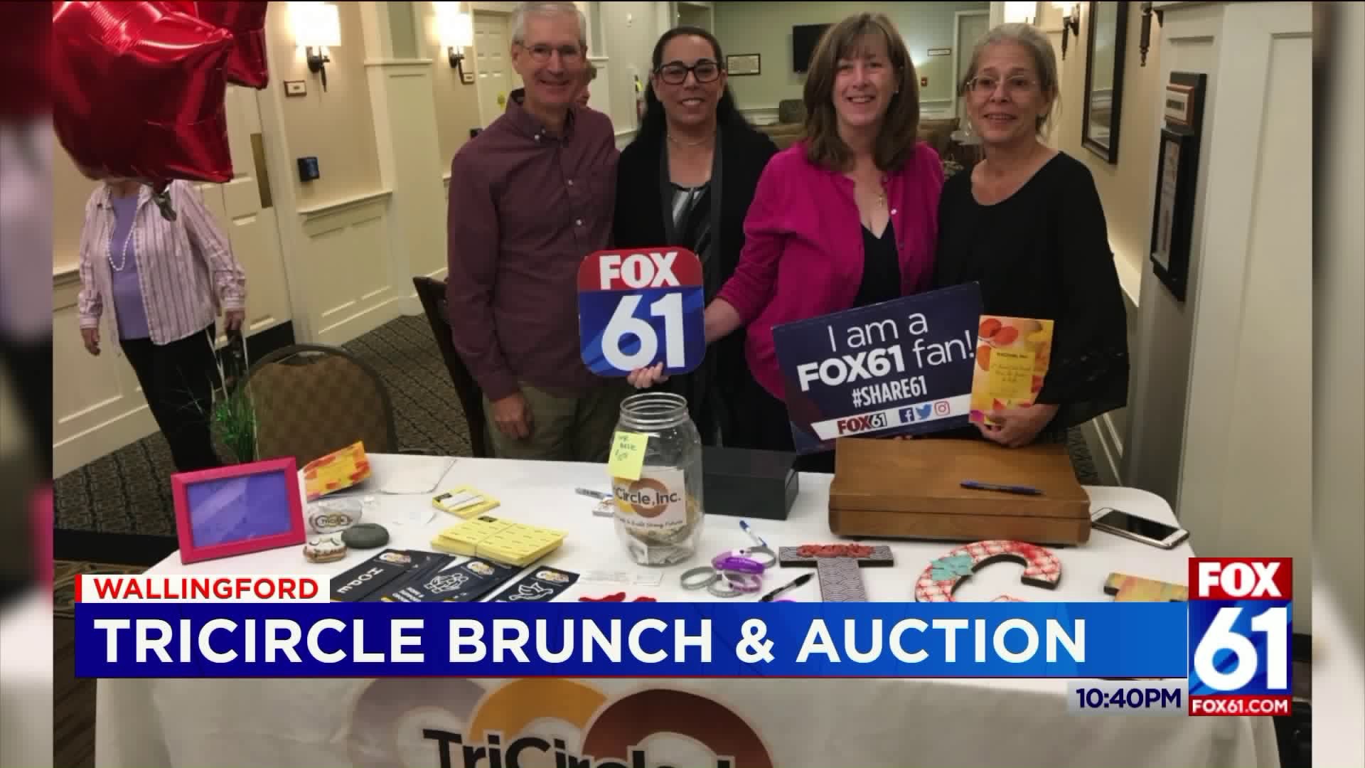 Tricircle brunch and auction