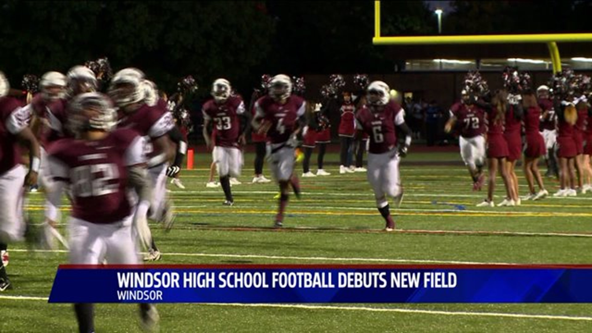 Windsor High School Debuts New Football Field