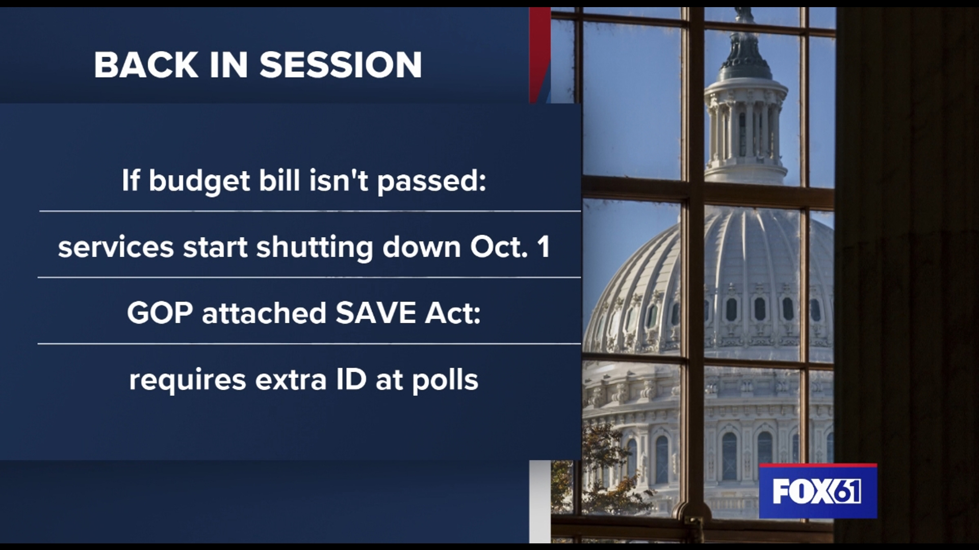 What CT lawmakers have been up to: from a possible government shutdown to voting law changes and reproductive rights proposals.