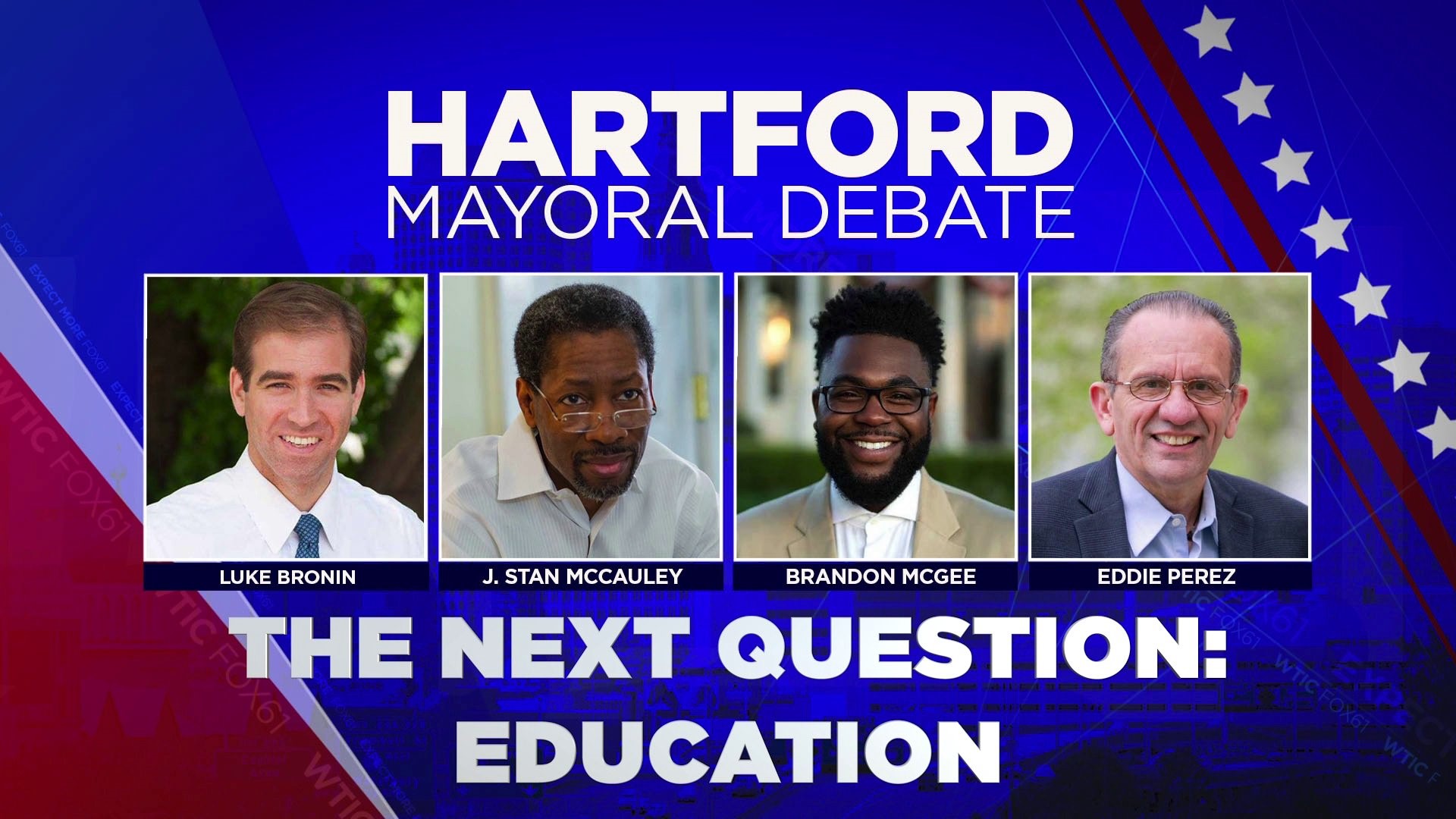 FOX61 Hartford Mayoral Debate: Education