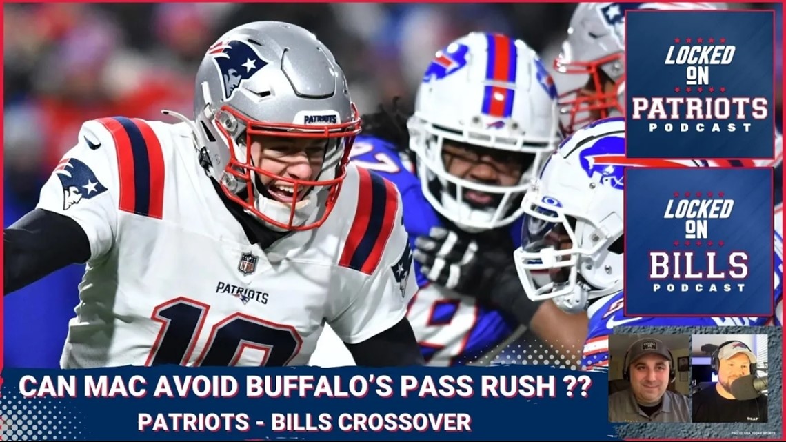 New England Patriots, Buffalo Bills Crossover Mac Jones, Josh Allen