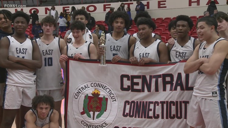 East Catholic wins Central Connecticut Conference  Championship over Bloomfield